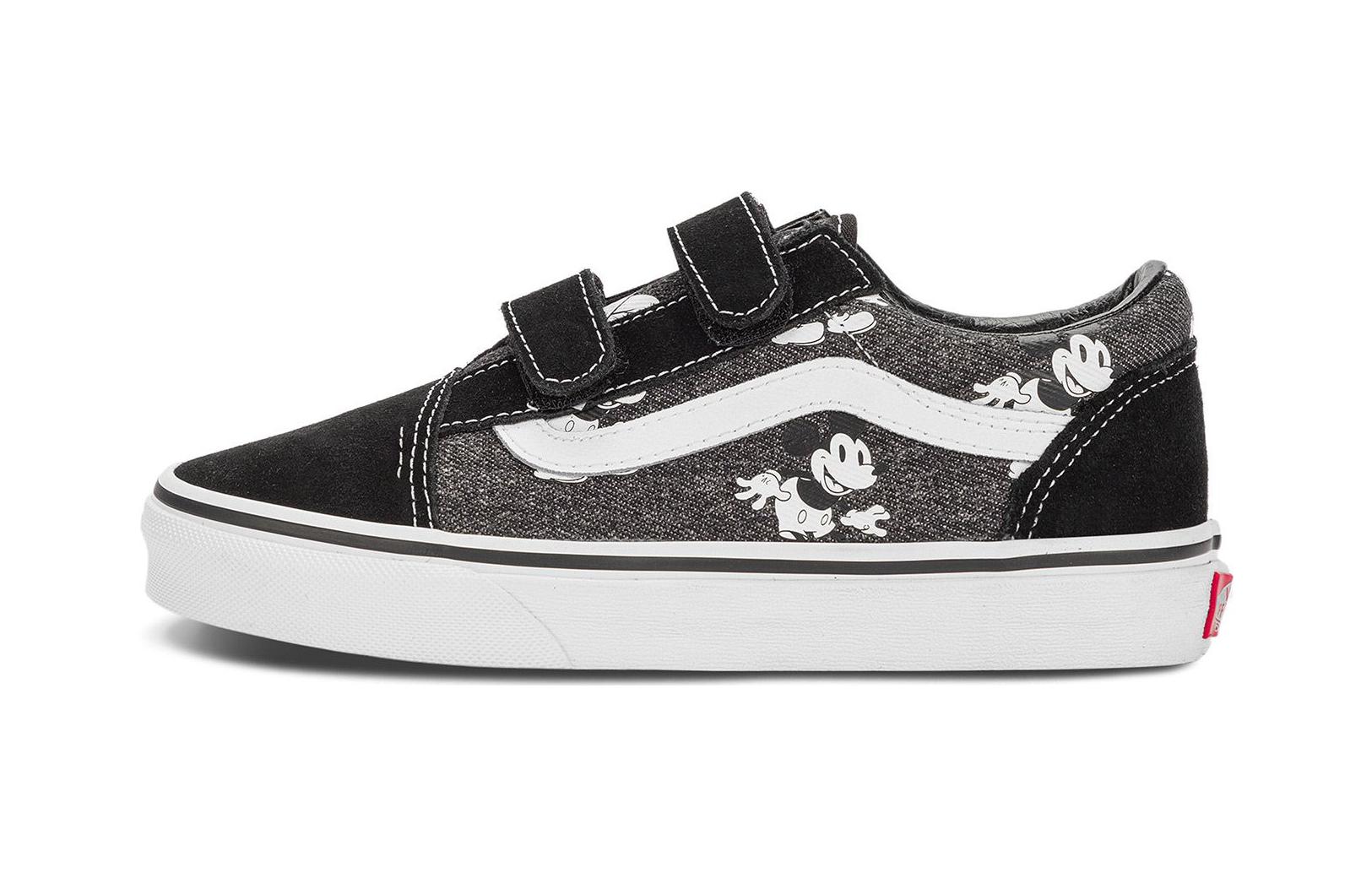 Детские кеды Vans Old Skool (черные)