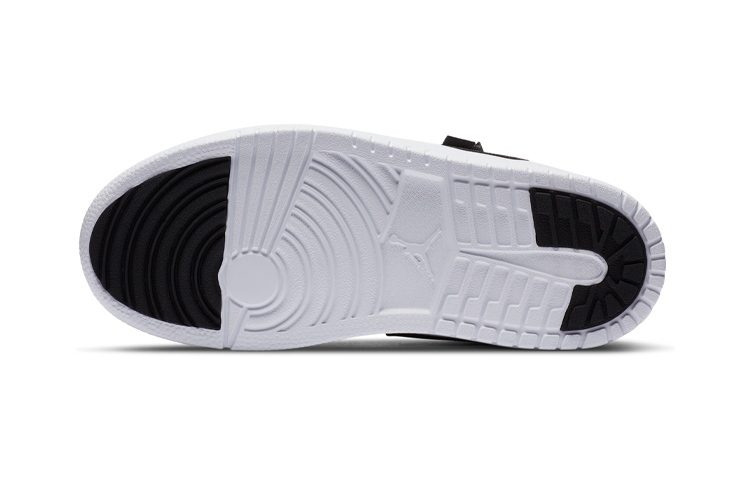 Детские кроссовки Jordan Air Jordan 1 Mid Alt (черно-бело-красные) — Чёрныйбелыйкрасный — фото 8