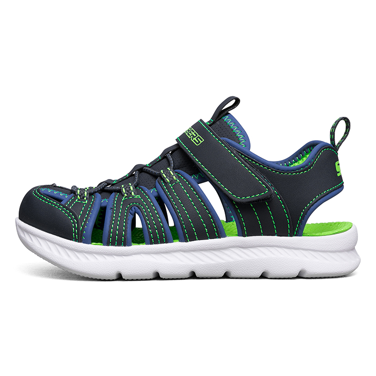 Детские сандалии Skechers (сине-зеленые)