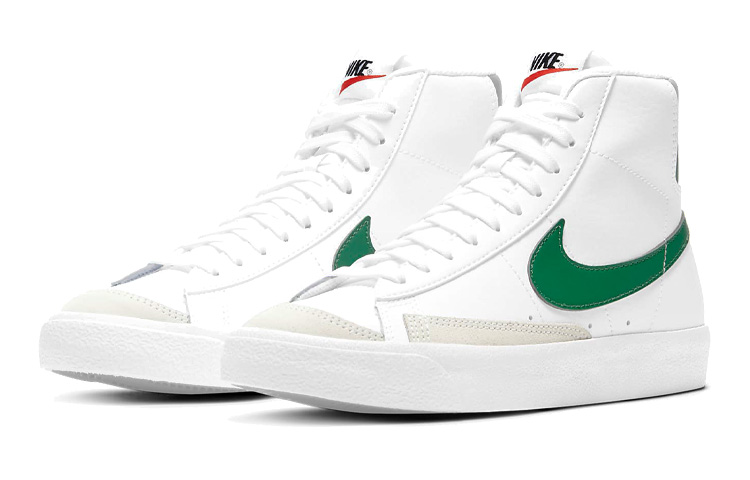 Кеды Nike Blazer Mid 77 (бело-зеленые) — фото 5