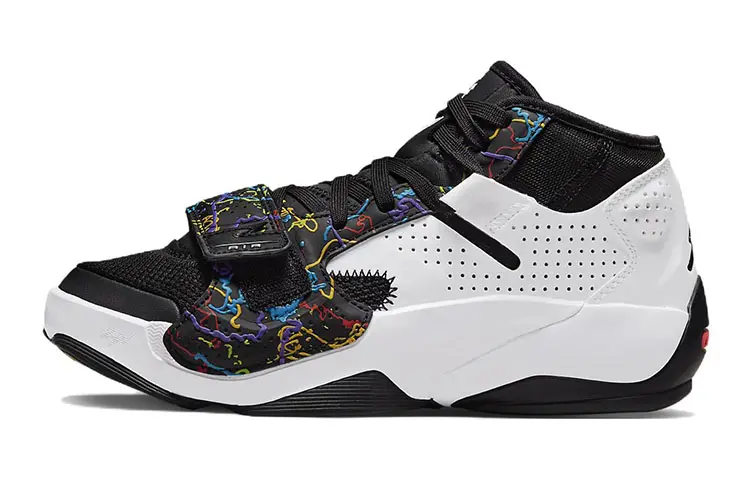 Jordan Zion 2 Noah White Black Multi-Color GS