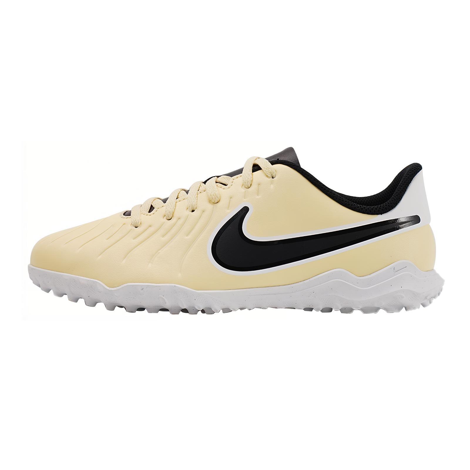 Футбольные бутсы Nike Nike Tiempo Legend 10 Club TF (бежево-белые)