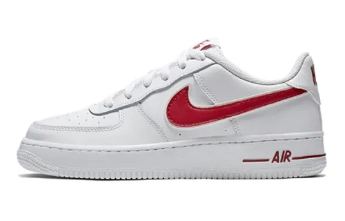 Nike Air Force 1 Low White Gym Red GS