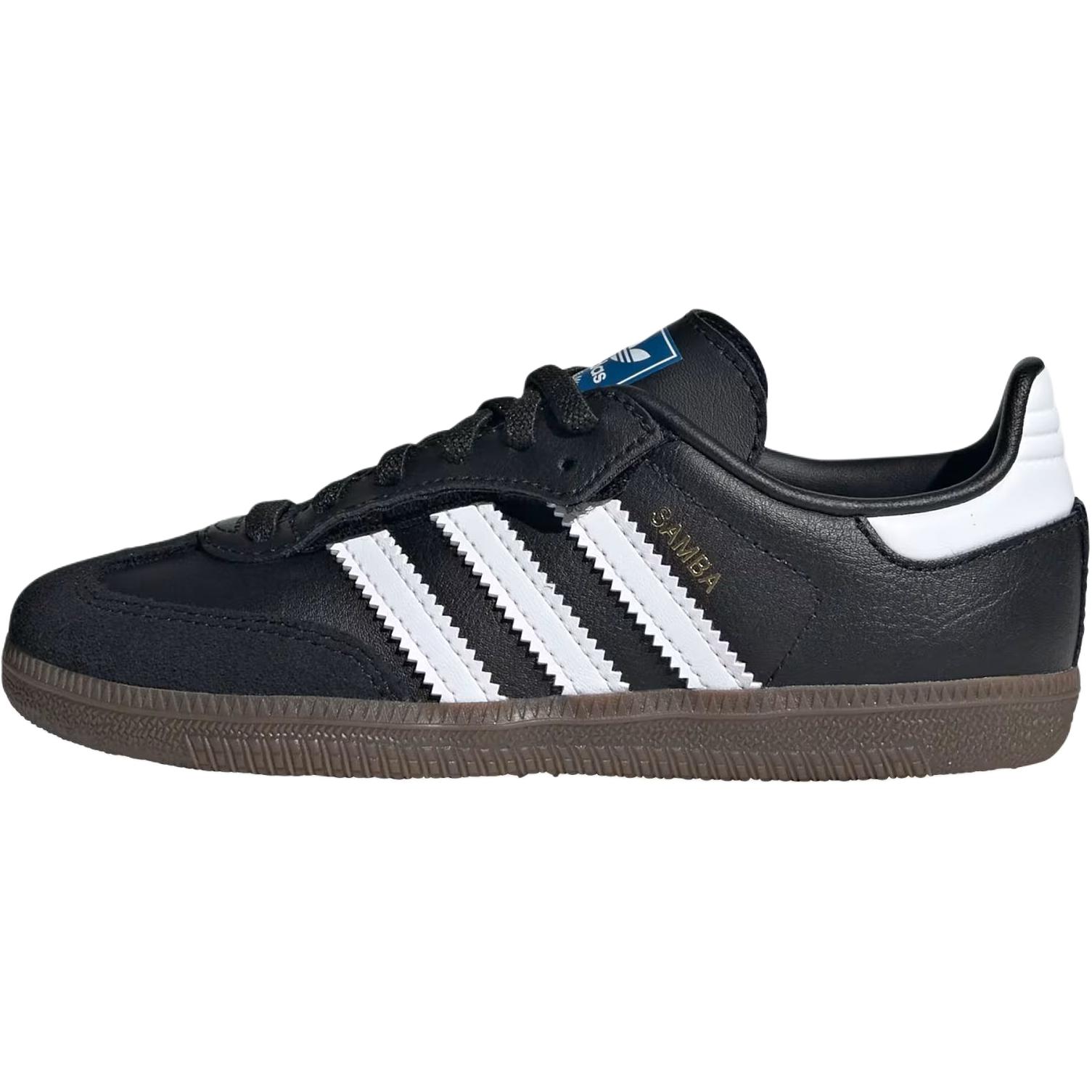 Детские кеды adidas originals SAMBA OG (черные)