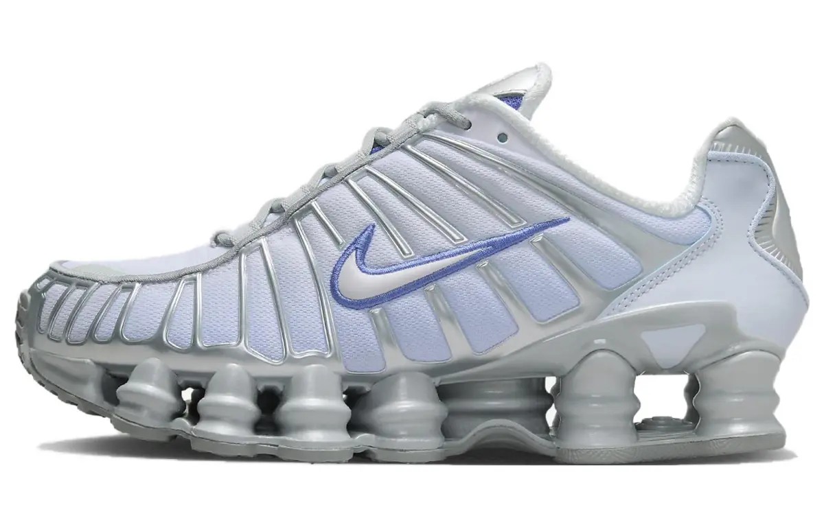 Nike Shox Tl Metallic Platinum Blue Tint Women's