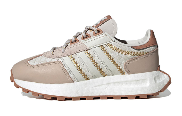Кроссовки adidas Originals Retropy E5 (бело-розово-золотые)