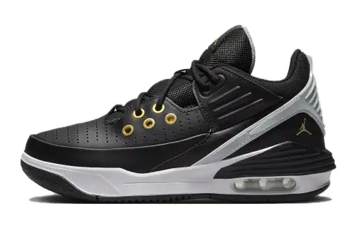 Jordan Max Aura 5 Cushioning, Wear Resistant Low top Basketball Shoes Black Unisex
