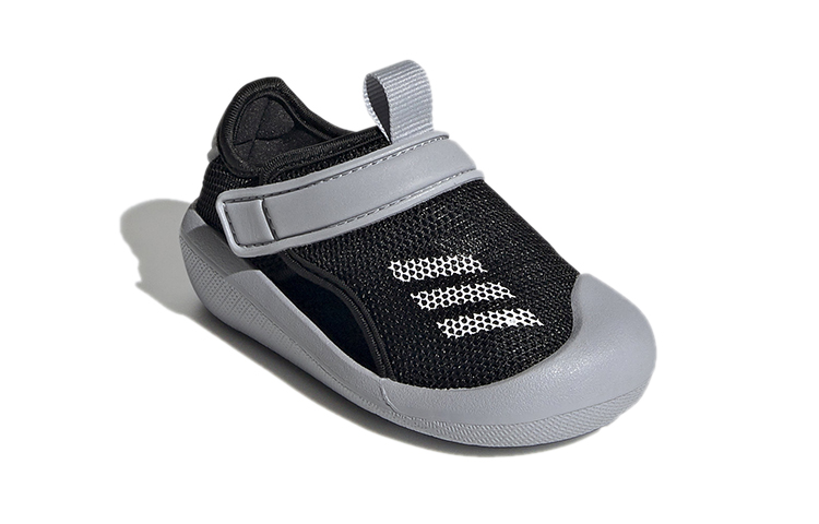 Кроссовки adidas (черно-серые) — фото 5