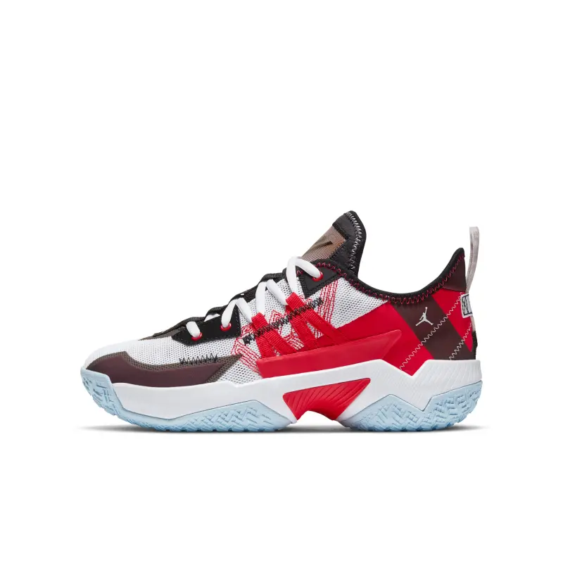 Jordan One Take 1 Low top Basketball Shoes Red Black Blue Unisex