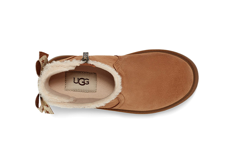 Детские ботинки UGG Lynde (коричневые) — фото 4