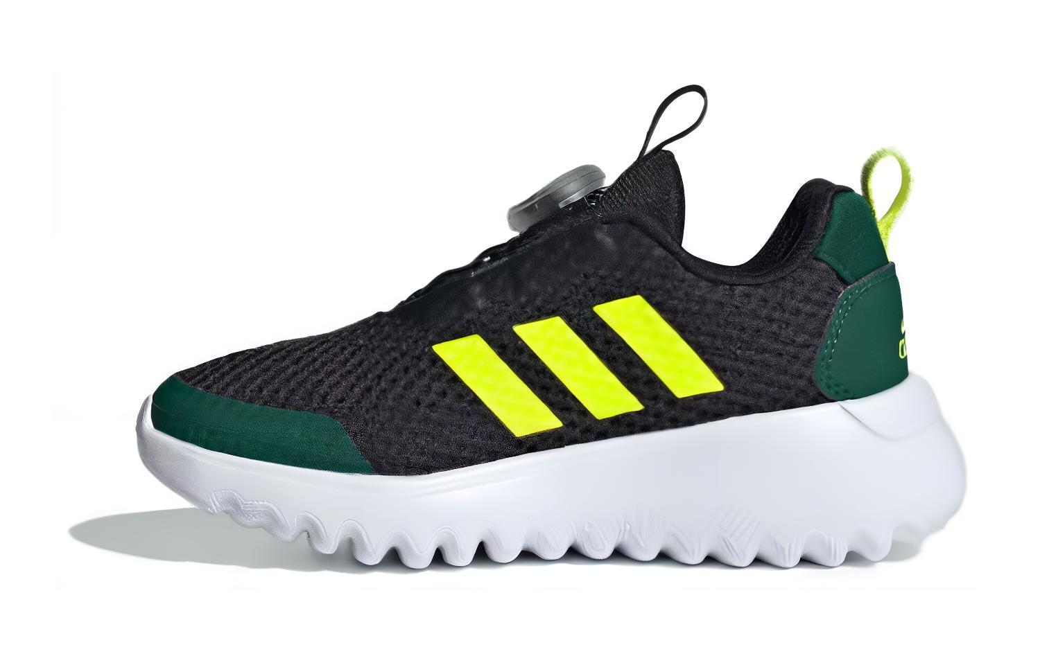 Кроссовки adidas adidas ActiveFlex BOA 3.0 Boa 3 (черно-зелено-желтые)