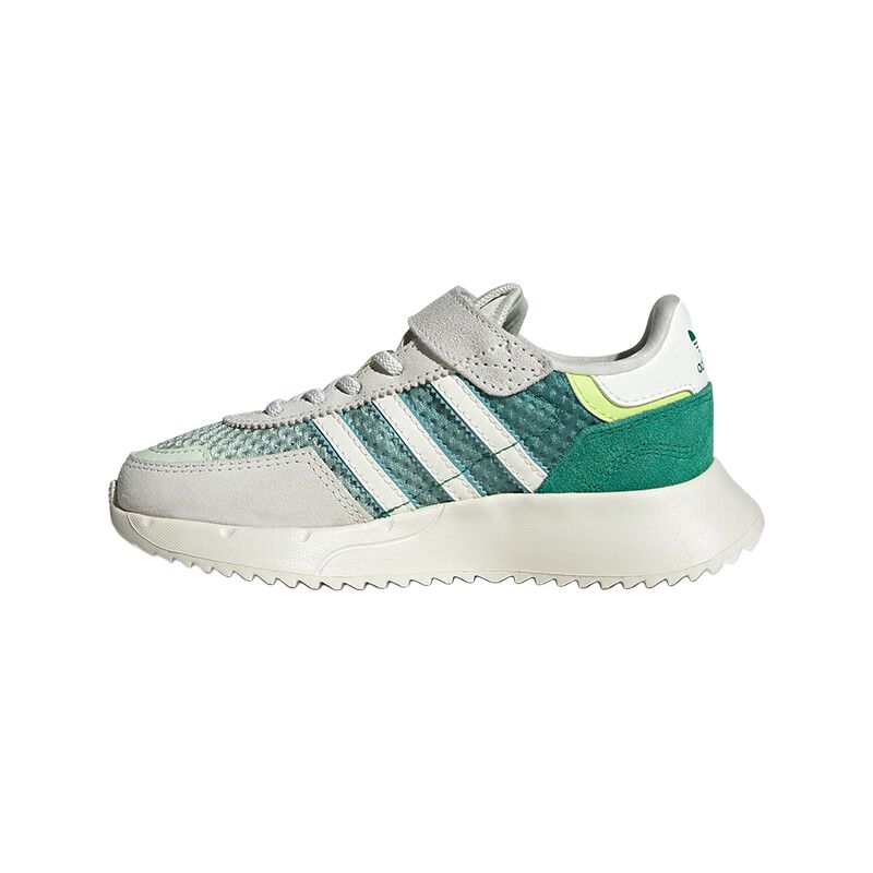 Детские кроссовки adidas adidas originals Retropy F2 (зелено-бежевые)