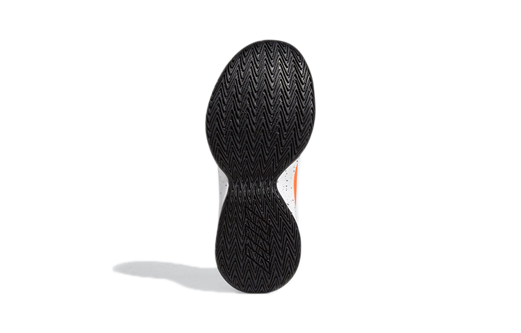 Детские кроссовки adidas Cross Em Up 5 Wide (оранжево-черные) — Оранжевый / чёрный — фото 7