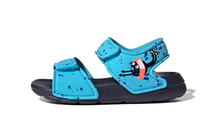 Сабо adidas Altaswim (сине-черные)