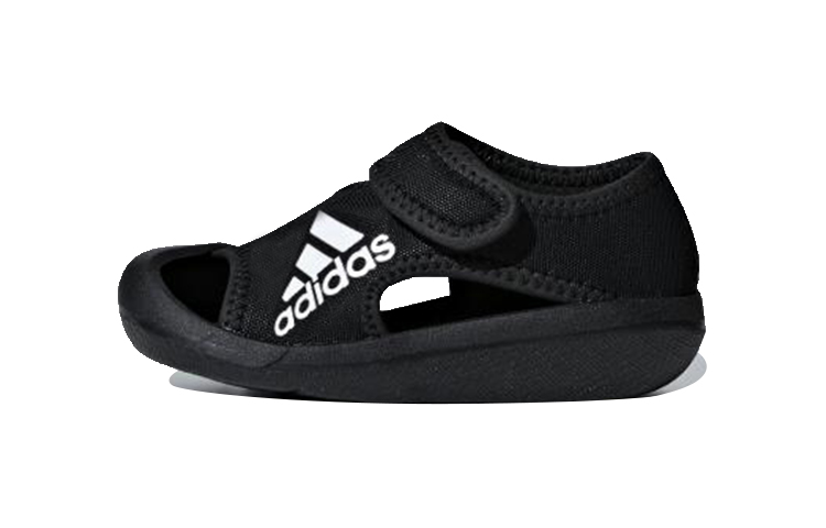 Детские сандалии adidas (черные)