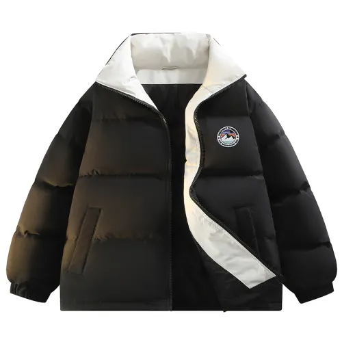 DEERWAY Velvet winter trend fashionable design windproof badge, warm comfortable soft universal down jacket for men and women