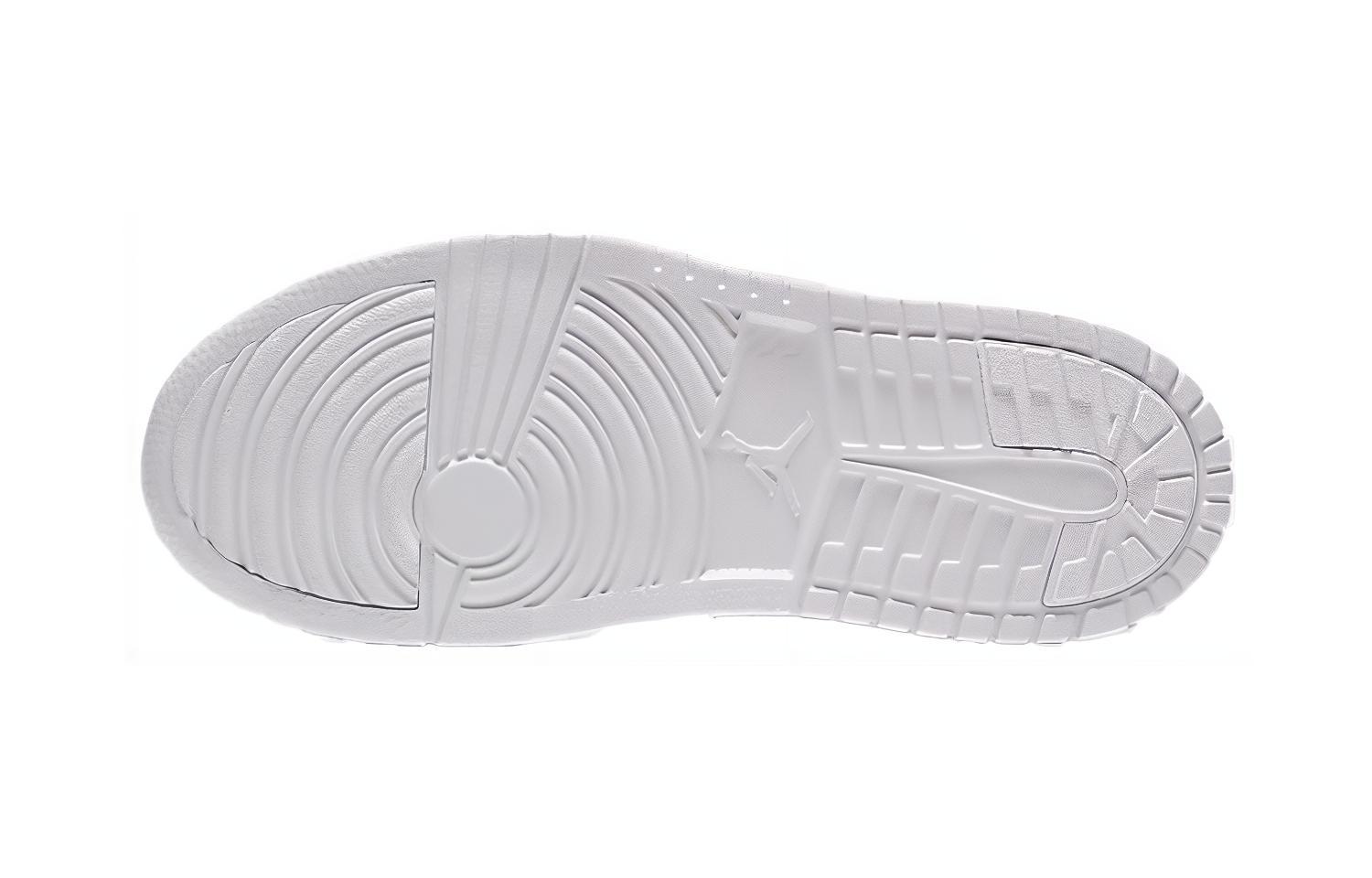 Детские кроссовки Jordan Air Jordan 1 Mid (белые) — Белый — фото 7