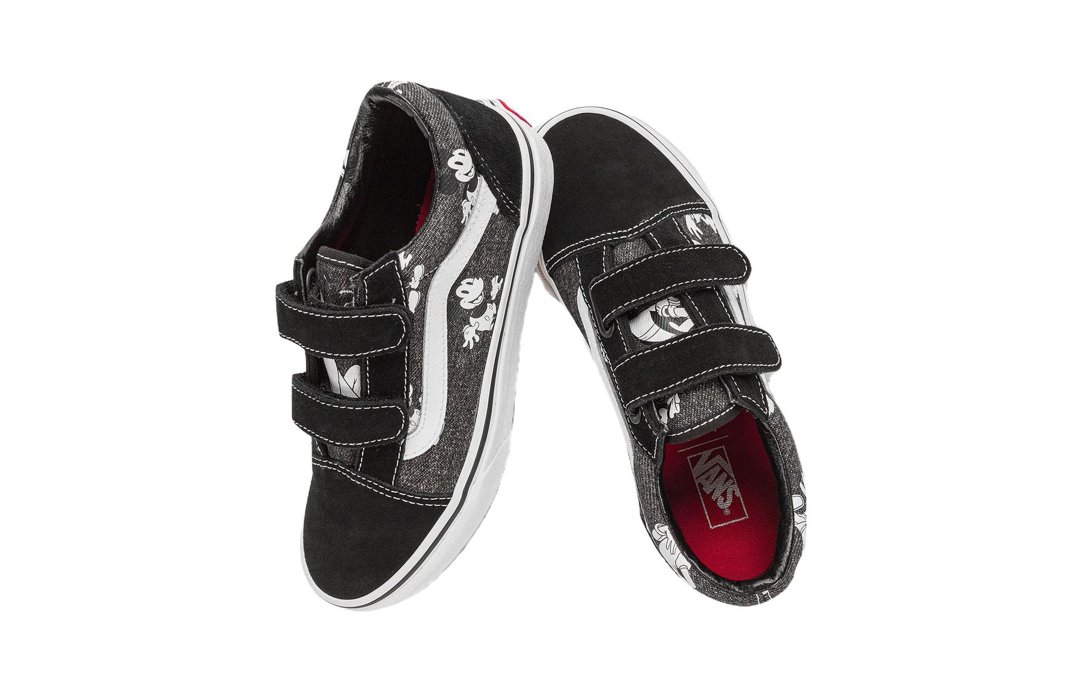 Детские кеды Vans Old Skool (черные) — фото 3