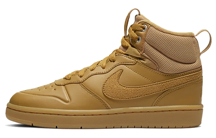 Nike Court Borough Mid 2 Middle-top Children's Shoes Wheat