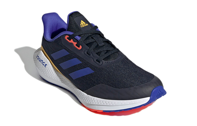 Детские кроссовки adidas EQ21 Run J (синие) — 墨水蓝 — фото 3