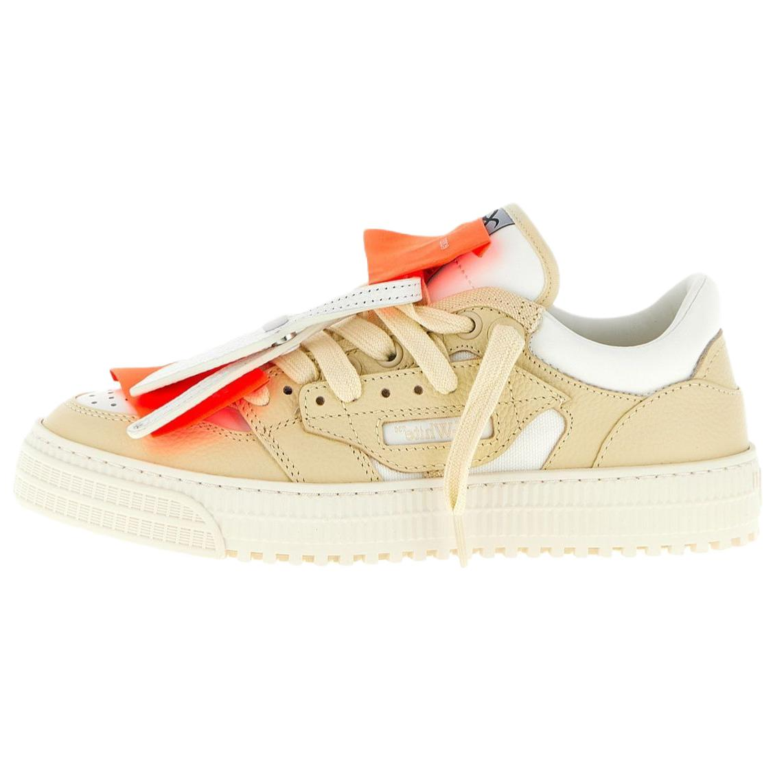 Женские кеды OFF-WHITE OFF-WHITE Court (бежевые)