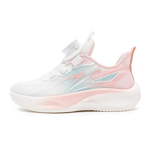 Warrior Rhythm Series Synthetic Leather Fabric Soft Soled Sports Shoes Comfortable Children's Running Shoes