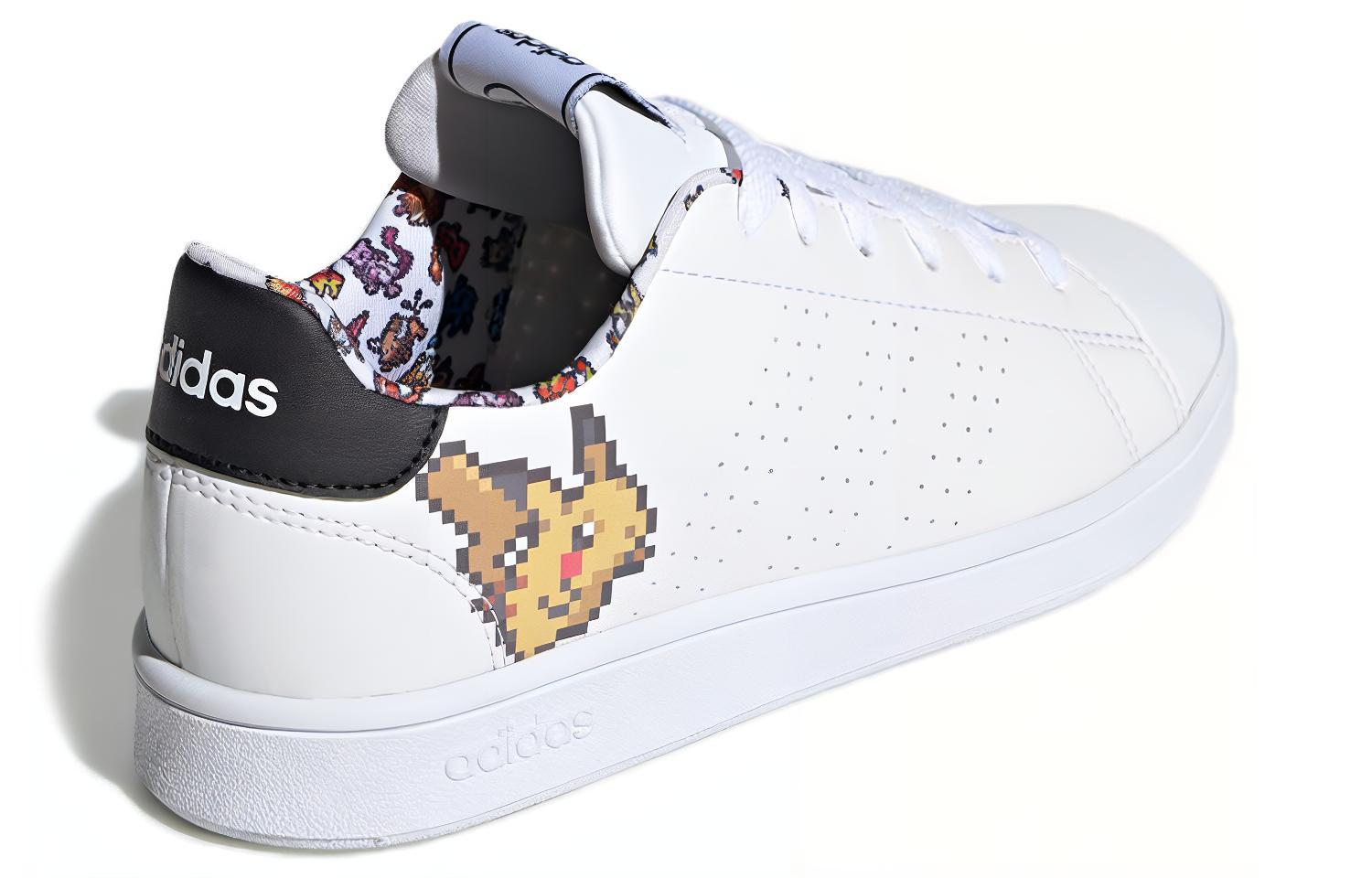 Кеды adidas Cloudfoam Advantage K (белые) — фото 4