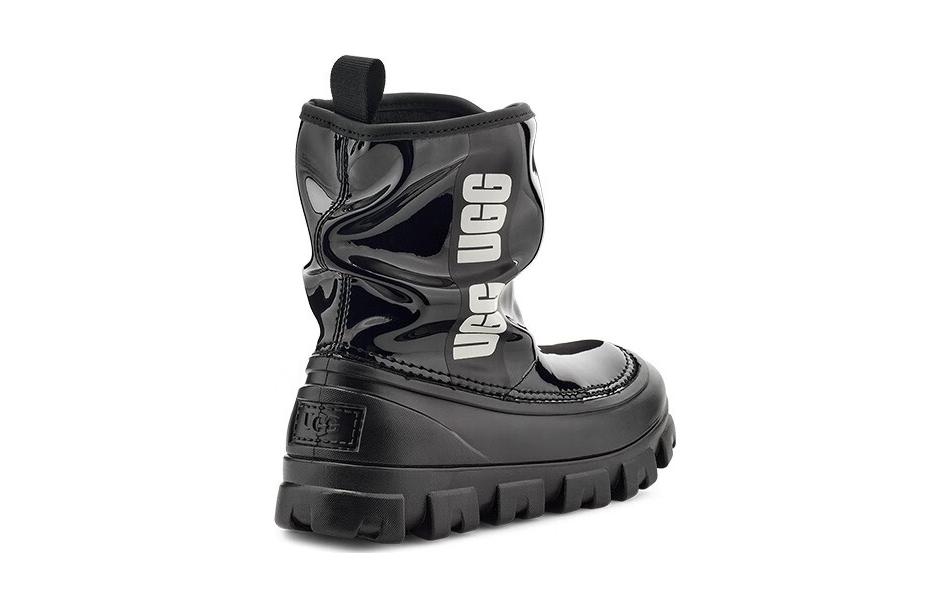 Ботинки UGG (черные) — фото 4