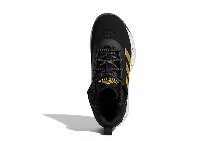 Детские кроссовки adidas Cross Em Up 5 (черно-золотой) — фото 6