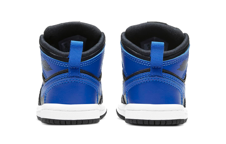 Кроссовки Jordan Air Jordan 1 Hyper Royal (черный / синий) — Чёрный / синий — фото 6
