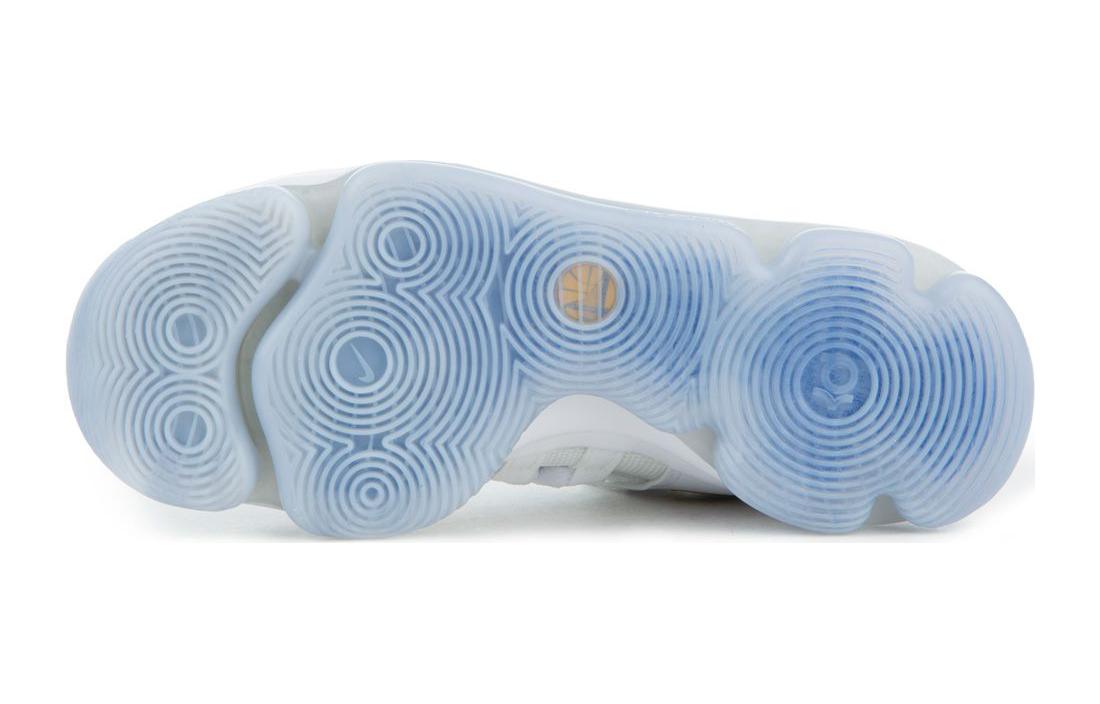 Унисекс баскетбольные кроссовки Nike Nike10 GS (бело-сине-черные) — фото 7