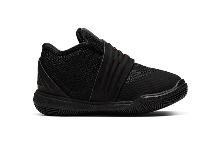 Детские кроссовки Nike Kyrie 5 (черные) — фото 3