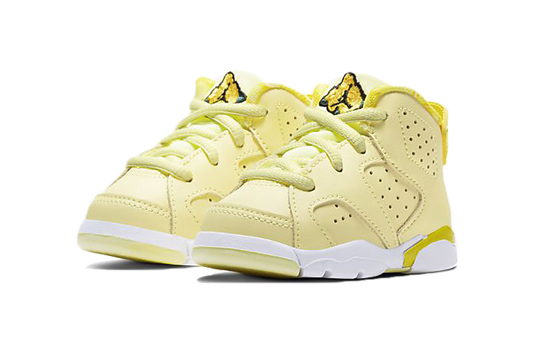 Кеды Jordan 6 Retro (желтый) — фото 4