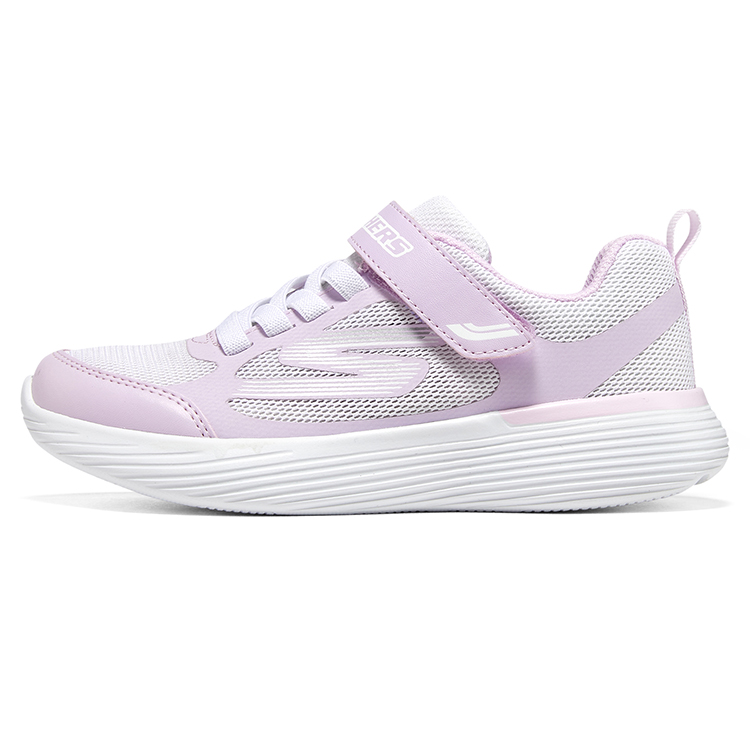 Детские кроссовки Skechers Go Run 400 V2 (бело-фиолетовые)