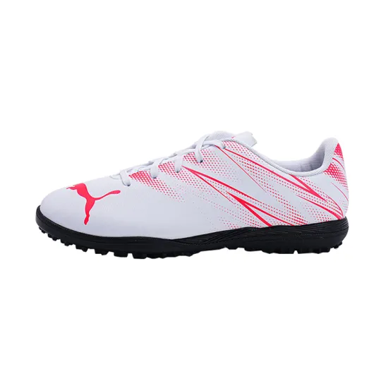 PUMA Attacanto Low top Kids' Soccer Shoes White Red Kids'