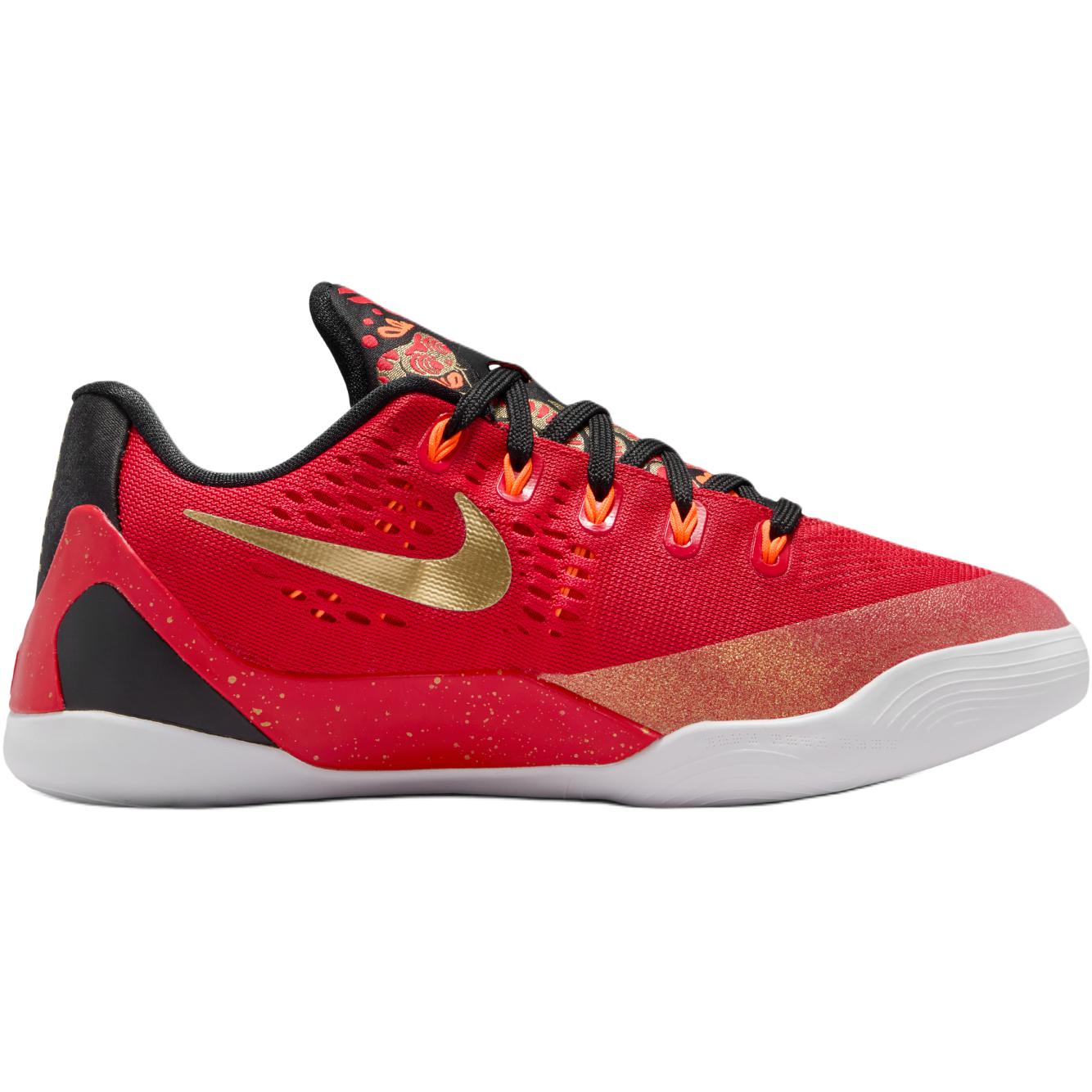 Кроссовки Nike NikeKobe 9 Low EM (красный) — 大学红 — фото 2