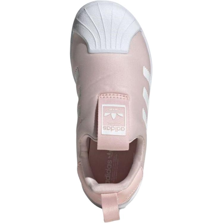Детские кеды adidas originals SUPERSTAR 360 (розовый) — фото 4