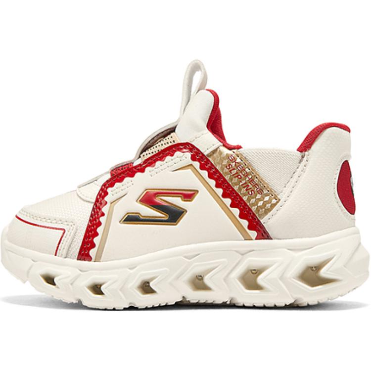 Детские кроссовки Skechers Kids (микро-золотые)