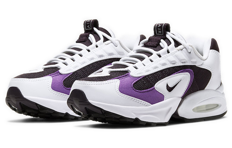 Кроссовки Nike Air Max Triax 96 (бело-фиолетовые) — фото 3
