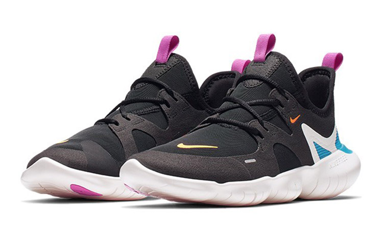 Кроссовки Nike Free RN 5.0 (черно-белые) — фото 5