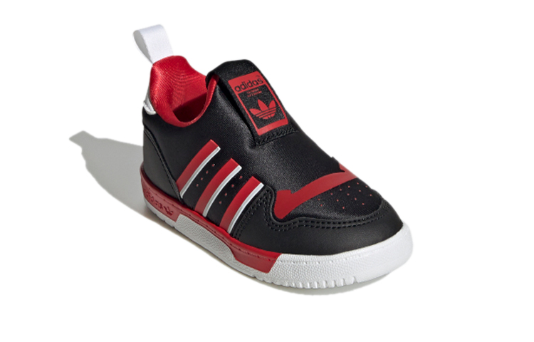 Кеды adidas originals Rivalry Low 360 I (черно-красные) — фото 4