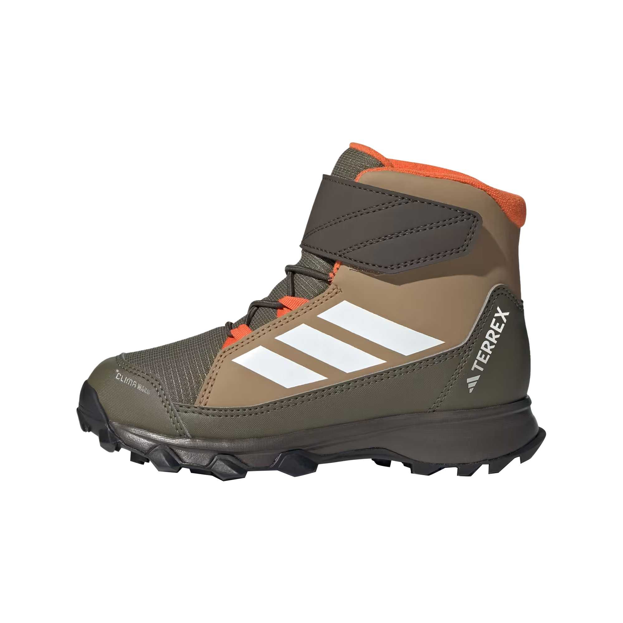 Детские ботинки adidas Terrex Snow CF (коричневые)