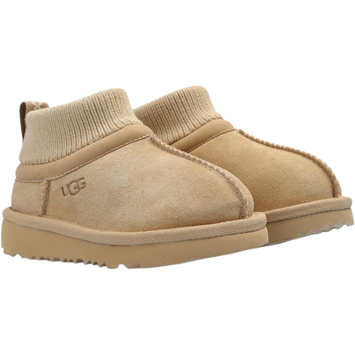 Детские ботинки UGG CLASSIC ULTRA MINI (коричневый) — фото 5