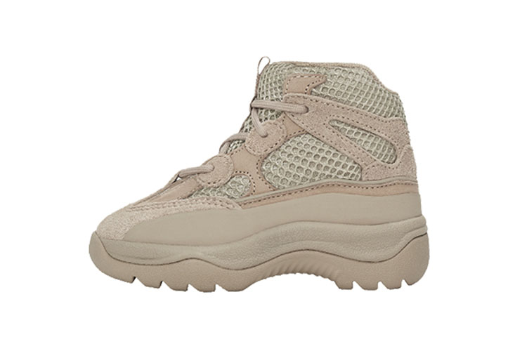 Сапоги adidas adidas originals Yeezy DSRT Desert Boots Infants Rock (серые)