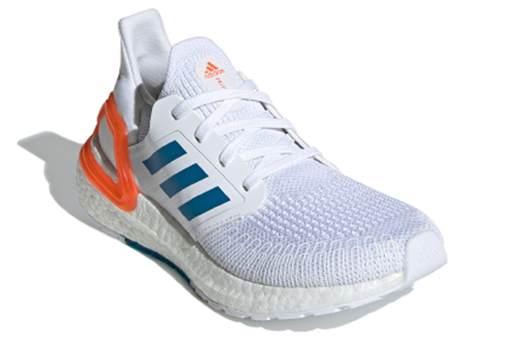 Кроссовки adidas ULT Primeblue J (бело-оранжево-синий) — фото 2