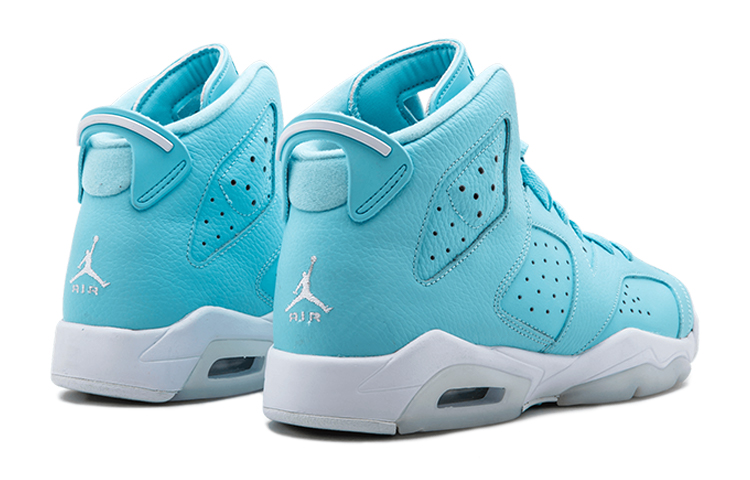 Кроссовки Jordan JordanAir Jordan 6 Retro Pantone GS (синий / белый) — фото 5