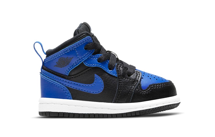 Кроссовки Jordan Air Jordan 1 Hyper Royal (черный / синий) — Чёрный / синий — фото 3