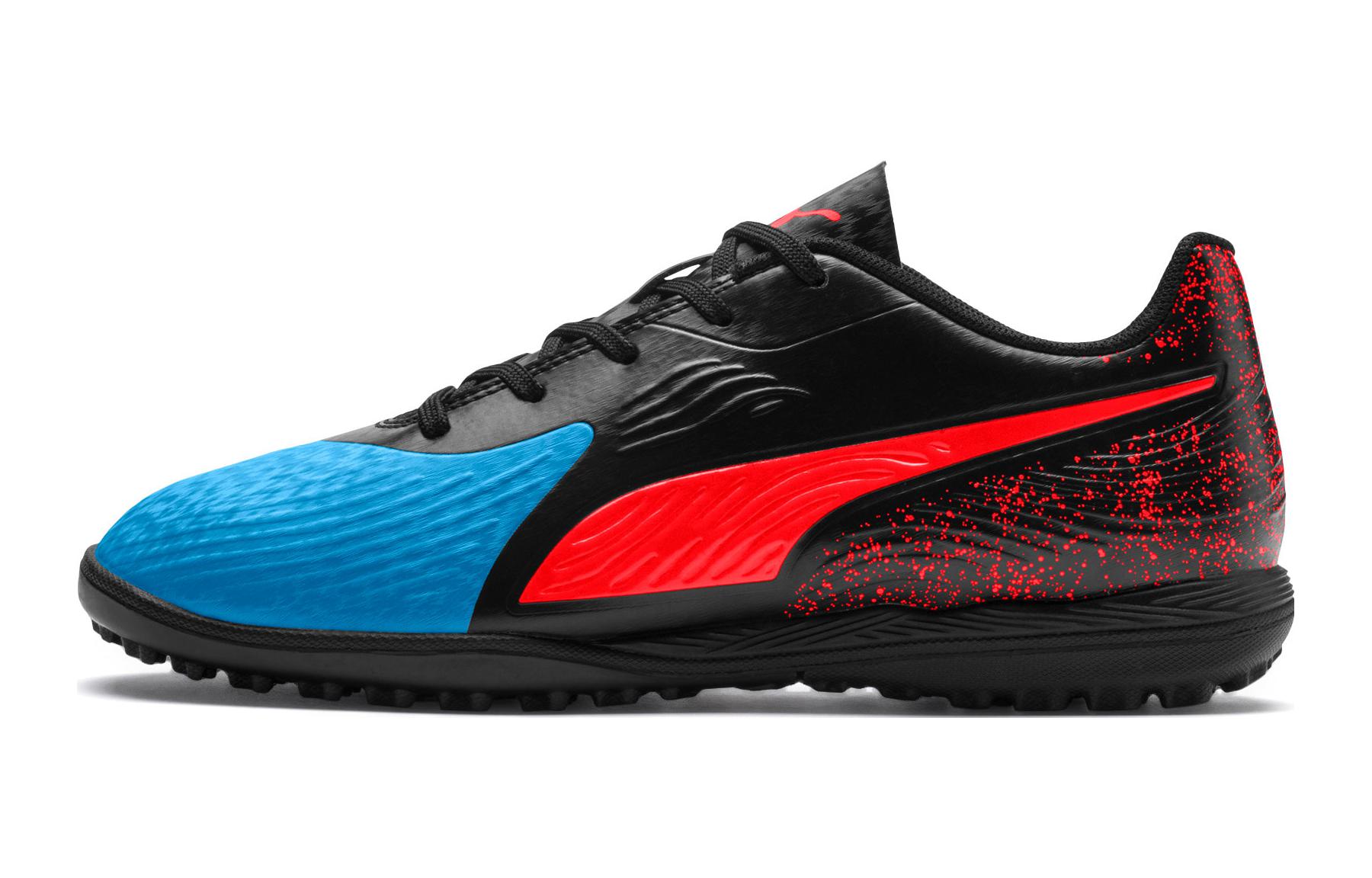 Кроссовки PUMA PUMAONE 19.4 TT (сине-черно-красные)