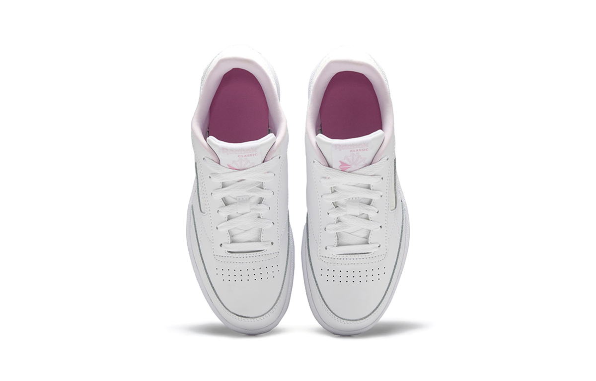 Кеды Reebok Club C (бело-синие) — фото 5
