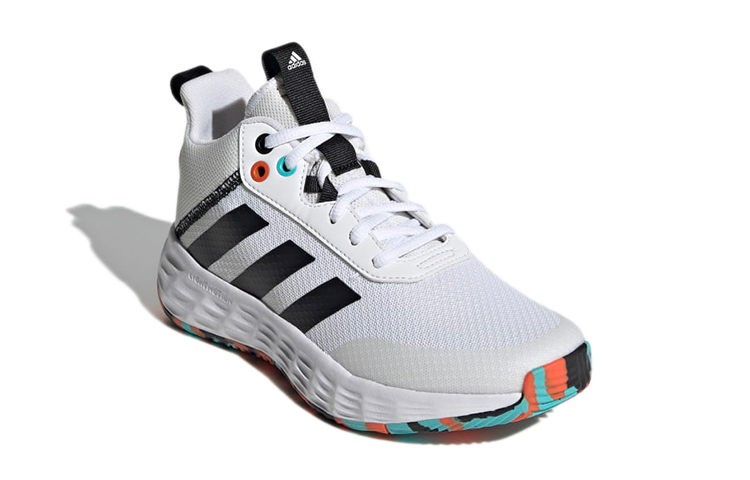 Детские кроссовки adidas adidasOwnTheGame 2.0 (бело-черные) — фото 3